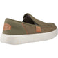 HEYDUDE Men's Sunapee Coastline Shoe in Olive