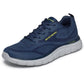 Skechers Track Pohlter Textile Men's Navy Trainers