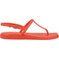 Crocs Women's Miami Thong Flip in Lava