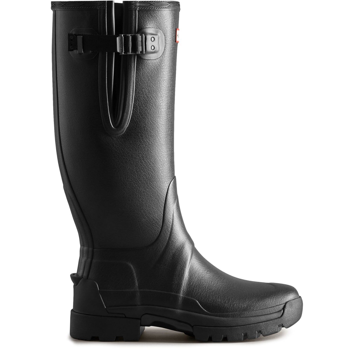 Hunter Men's Balmoral Adjustable Wellington in Black