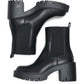 ONLY BLUEBELL-1 Polyurethane Women's Black Heeled Ankle Boots