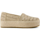 TOMS Valencia Textile Women's Champagne Shoes