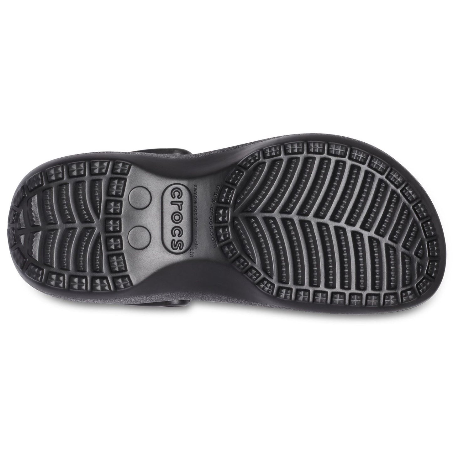 Crocs Women's Classic Platform Clog in Black