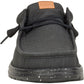 HEYDUDE Men's Wally Elevated Basics Shoes in Black
