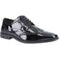 Hush Puppies Elliot Leather Men's Black Brogues Shoes