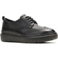 Hush Puppies Joy Leather Women's Black/Black Brogues Shoes