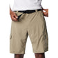 Columbia Silver Ridge Utility Cargo Short Polyester Men's Brown Knee-Length Shorts