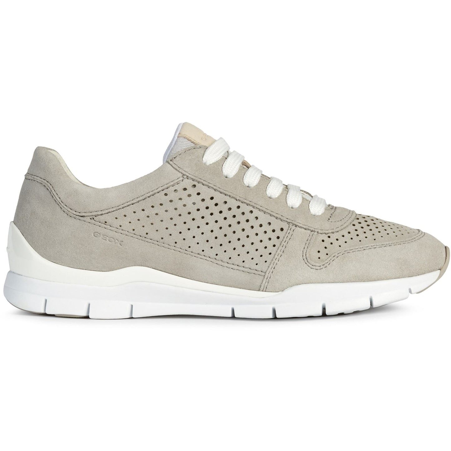 Geox Women's D Sukie B Sneakers in Light Grey