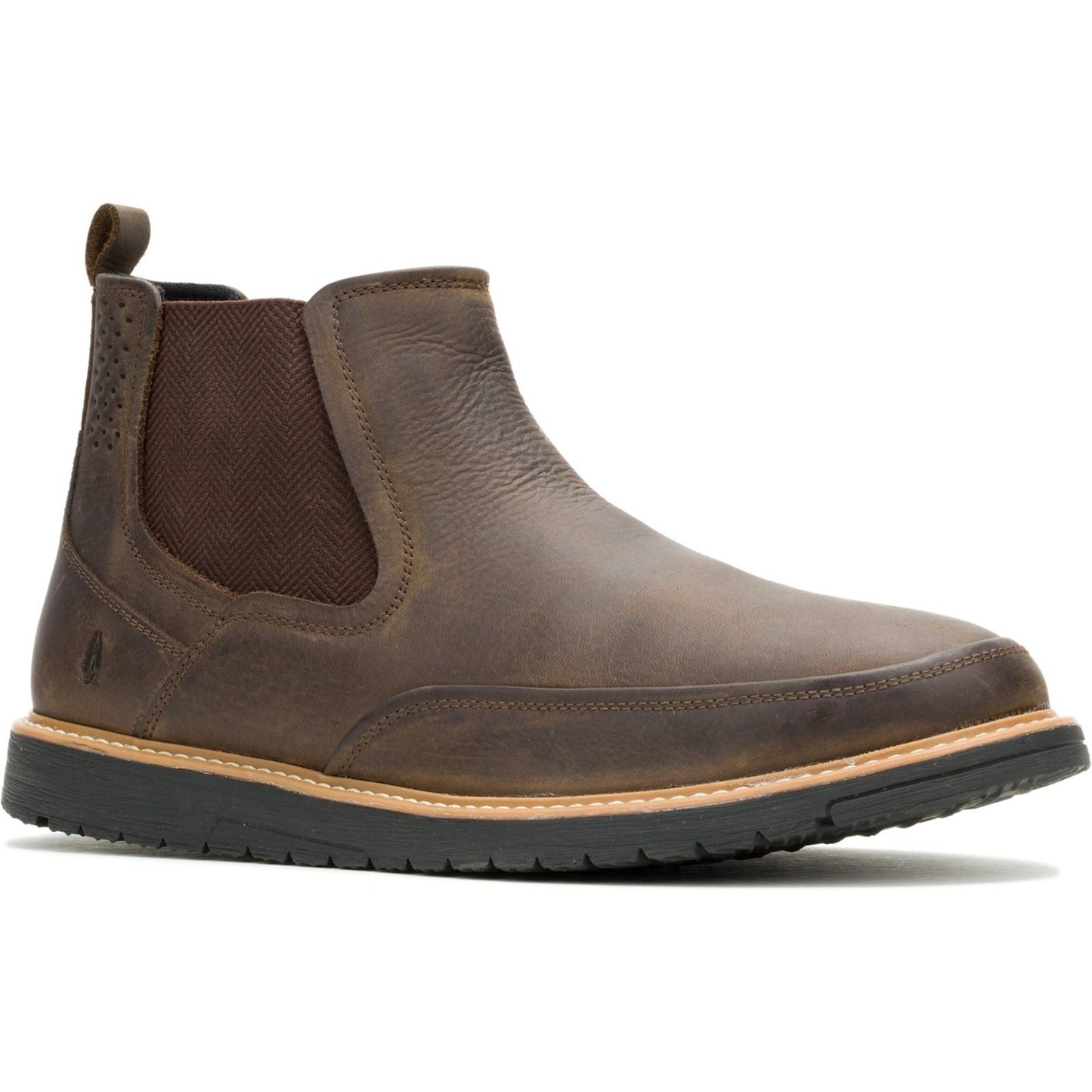 Hush Puppies Jenson Leather Men's Brown Boots