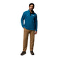 Columbia Steens Mountain Half Snap II Polyester Men's Blue Fleece Pullover
