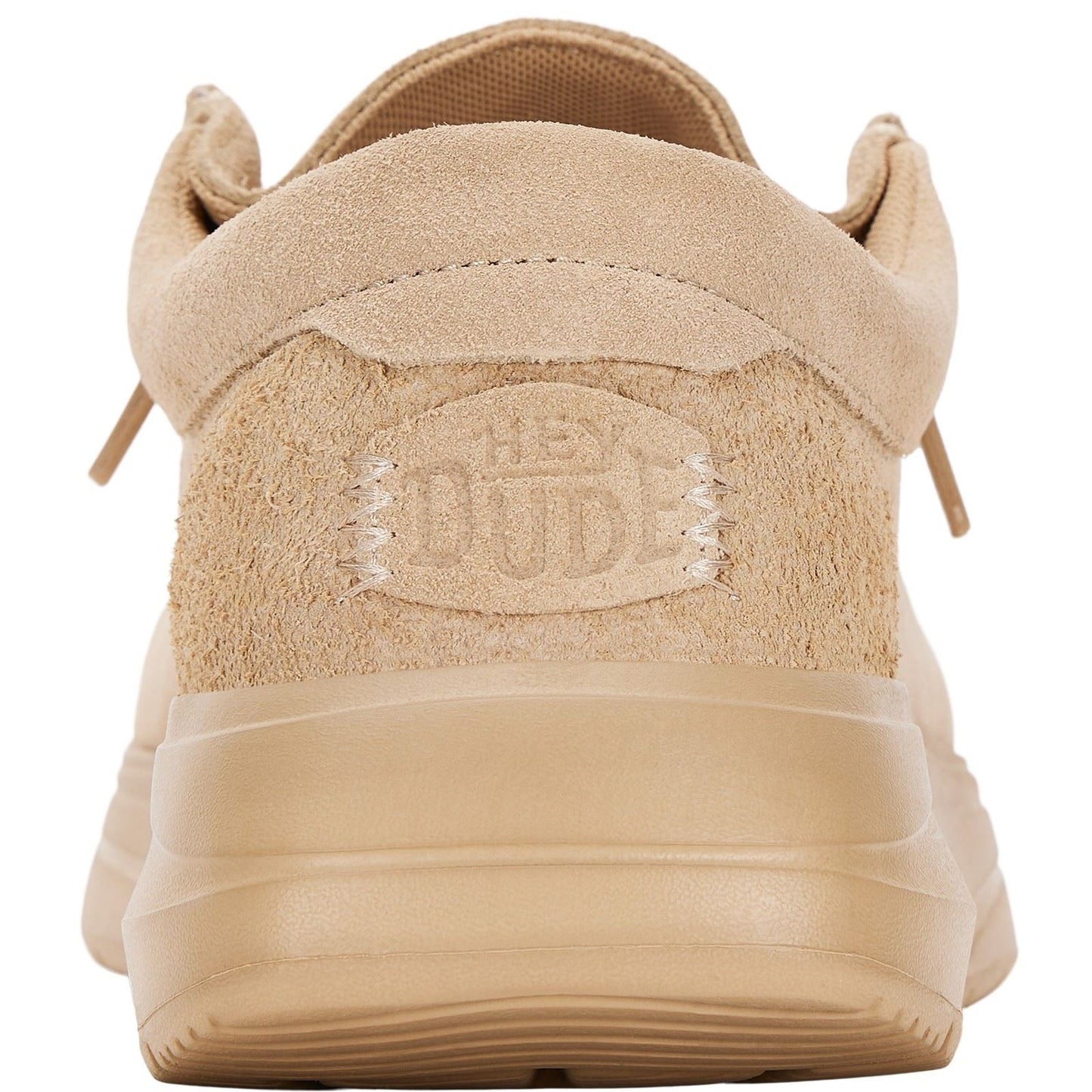 HEYDUDE Men's Wally X Suede Shoes in Tan