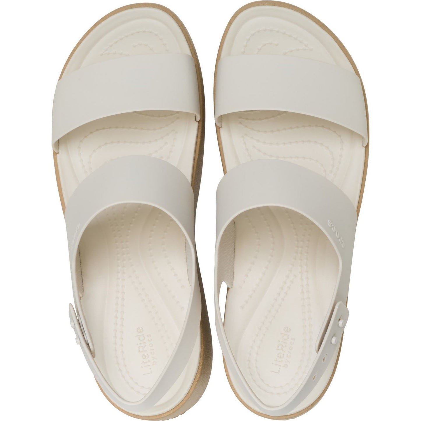 Crocs Brooklyn Sky EVA Women's Frappe/Cashew Sandals