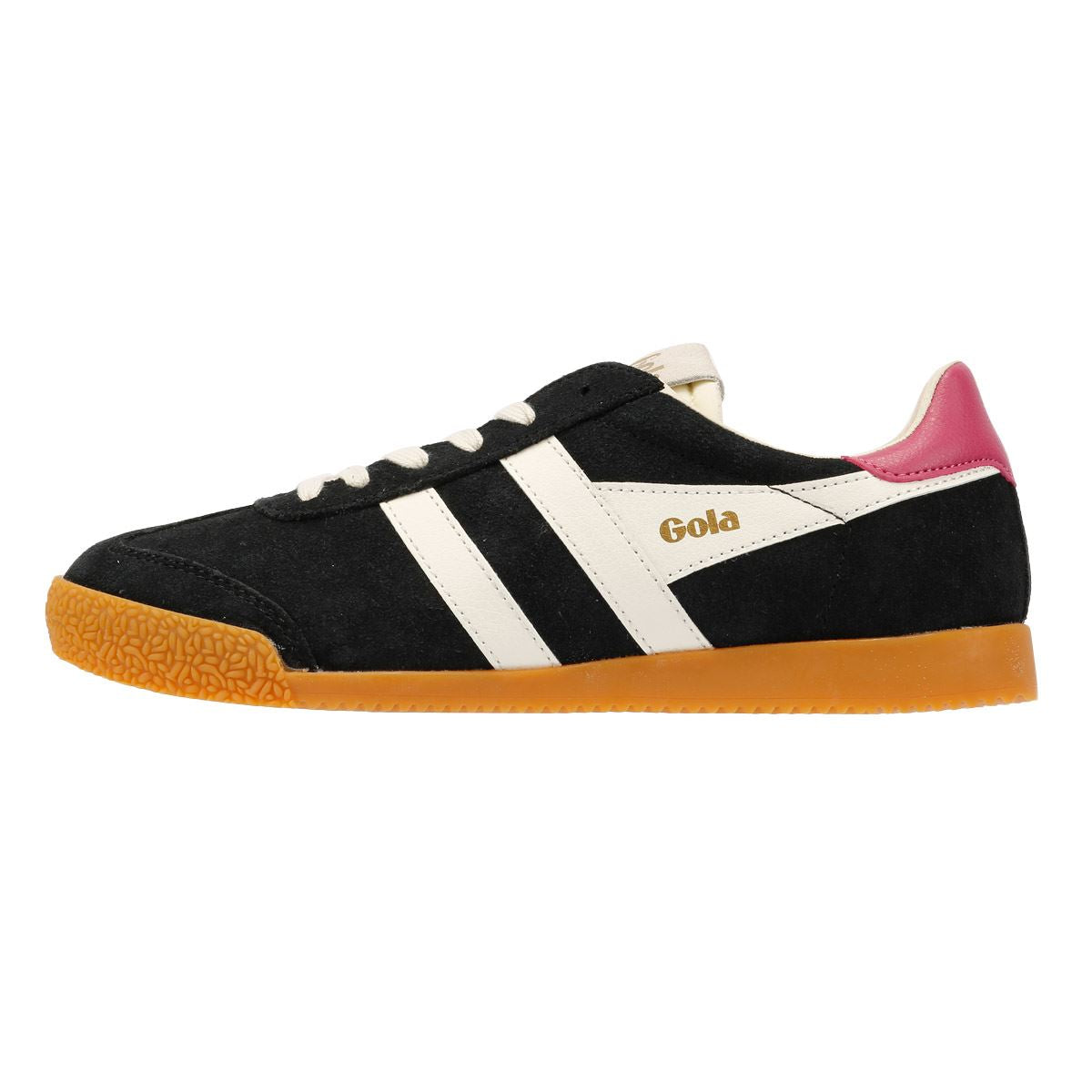 Gola - CLB538BK WOMENS ELAN BLACK/WHITE/FUCHSIA