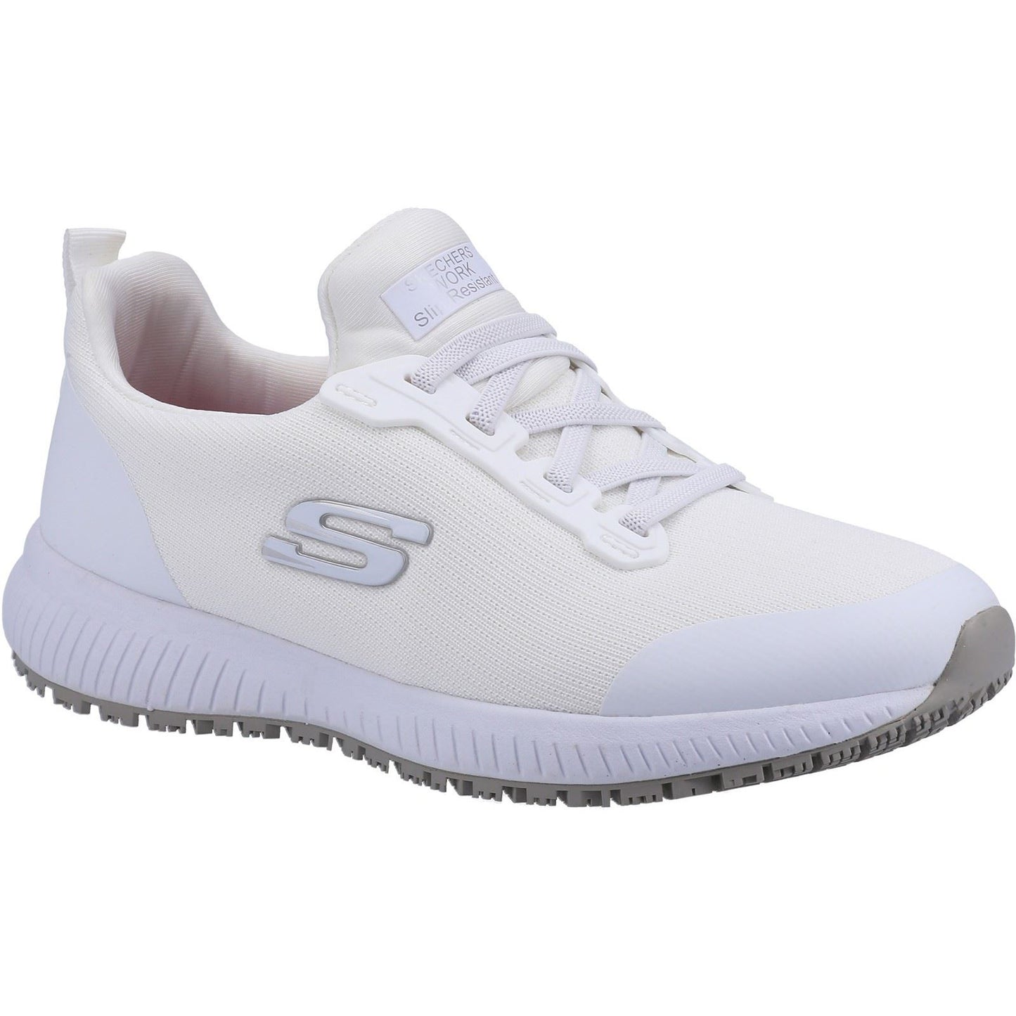 Skechers Workwear Squad SR Textile Women's White Safety Trainers