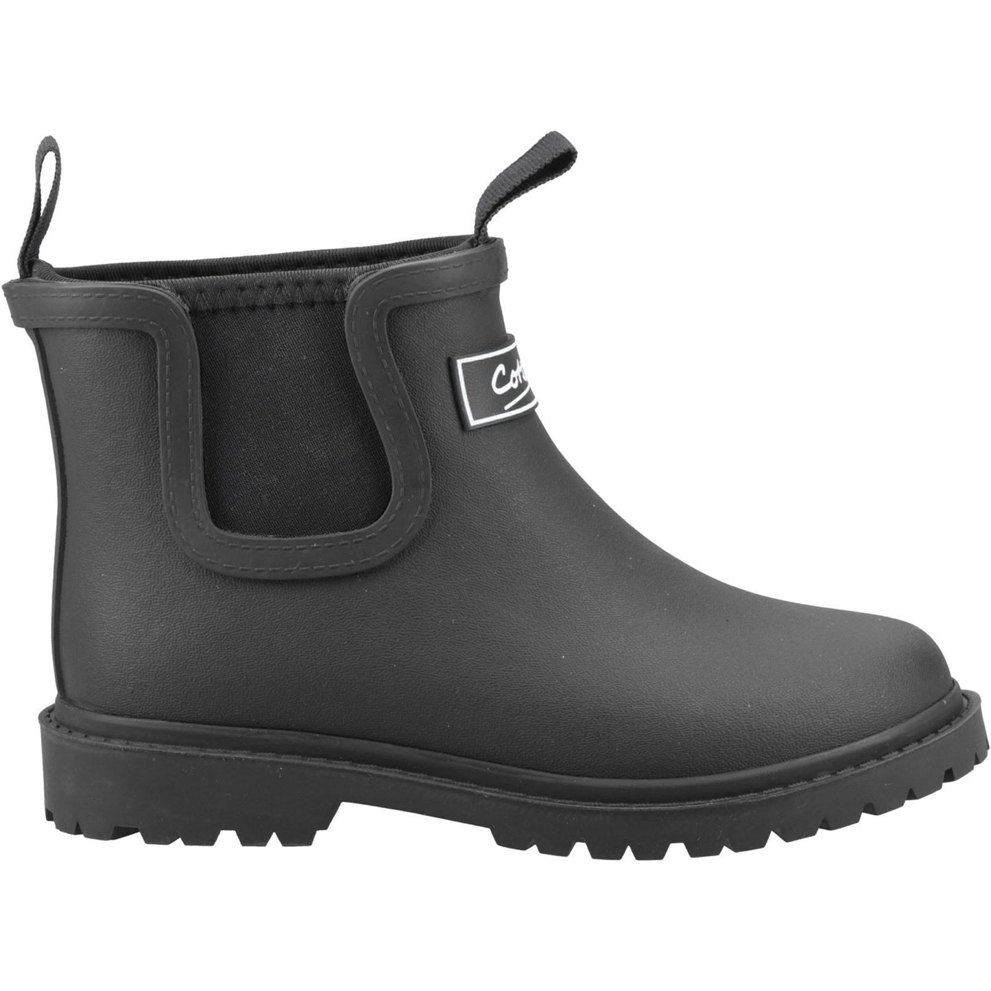 Cotswold Barton Synthetic Black Wellington Boots