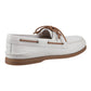 Sperry Authentic 2 Eye Leather Men's White/Gum Boat Shoes