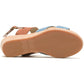 Hush Puppies Willow X Band Suede Women's Denim Sandals
