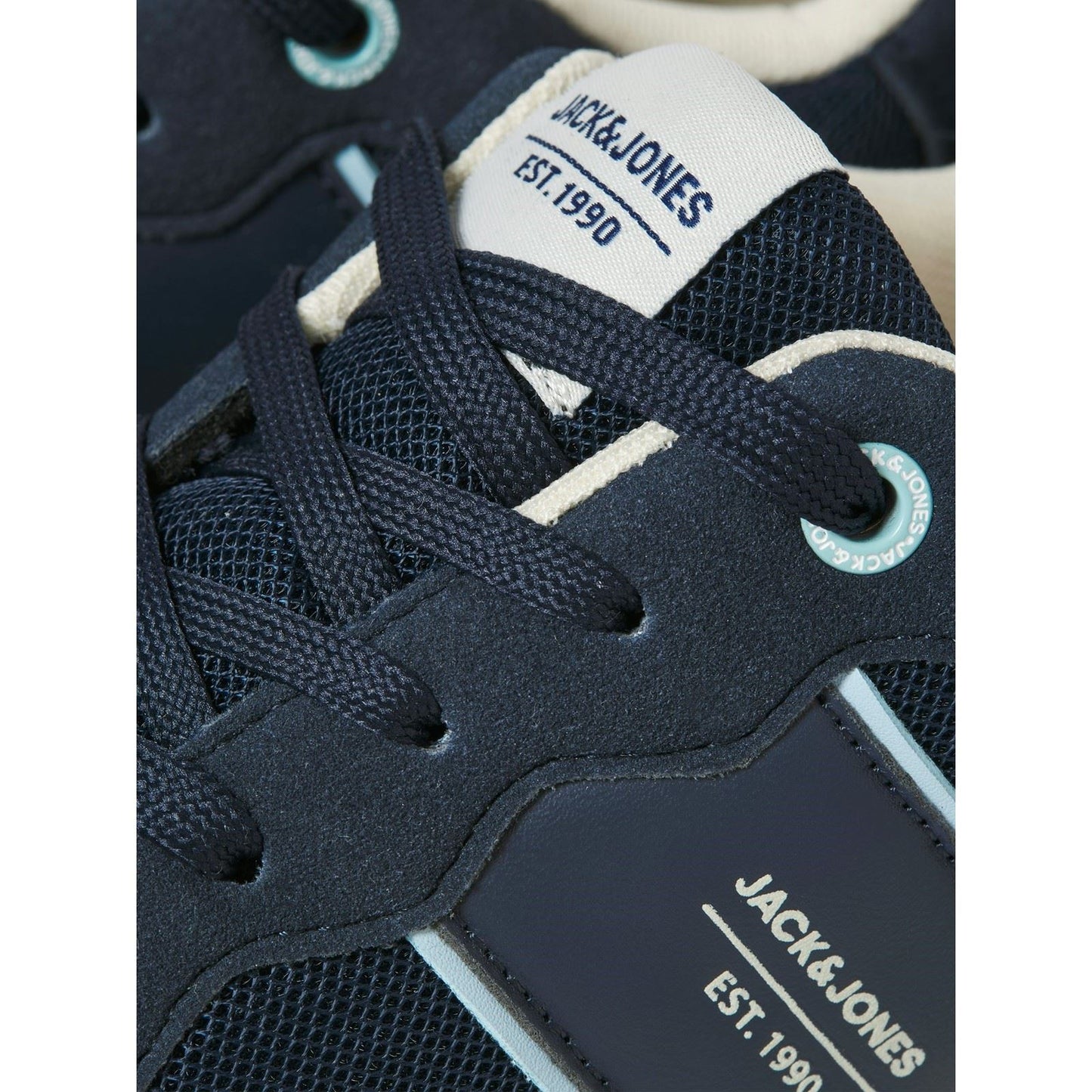 Jack & Jones Spirit Runner Polyurethane Men's Navy Blazer/Glacier Ice Trainers