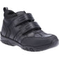 Hush Puppies Jezza Youth Boys Black Leather Boots