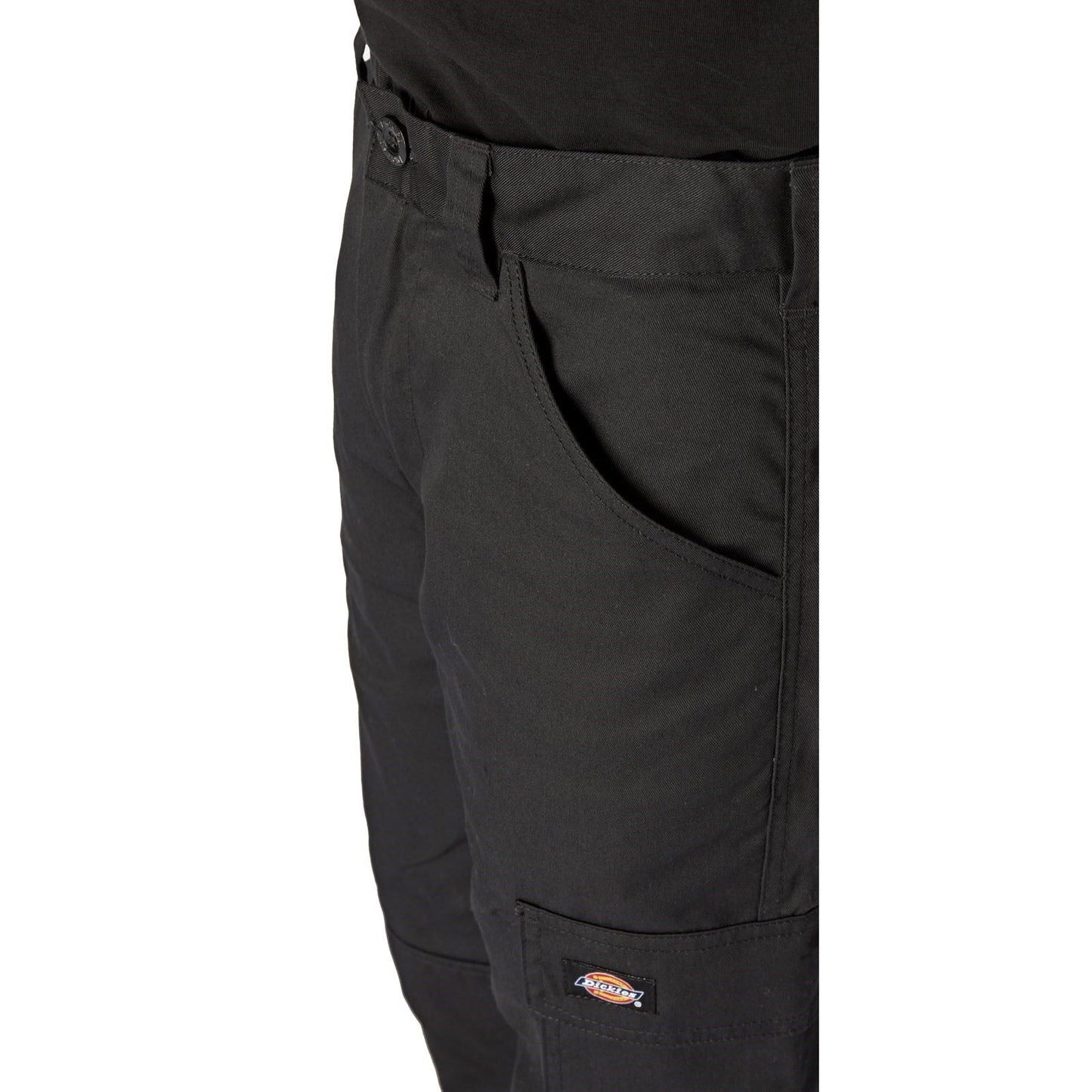Dickies Everyday Polyester Men's Black Outdoor Trousers