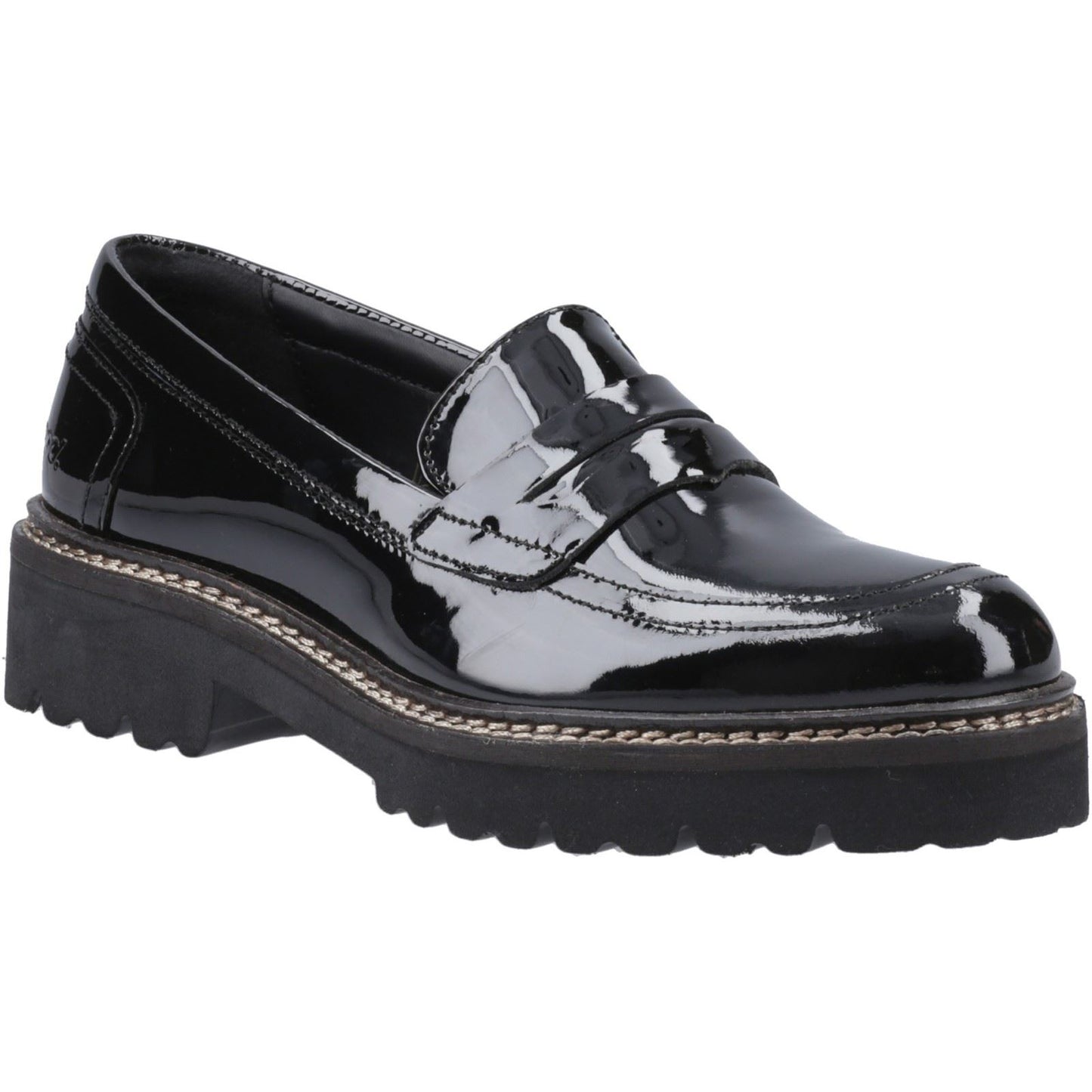Pod Women's Kenny Loafers in Black Patent