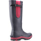 Cotswold Milton Rubber Women's Navy/Pink Wellington Boots