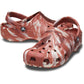 Crocs Marble Sandal in Dark Clay/Multi