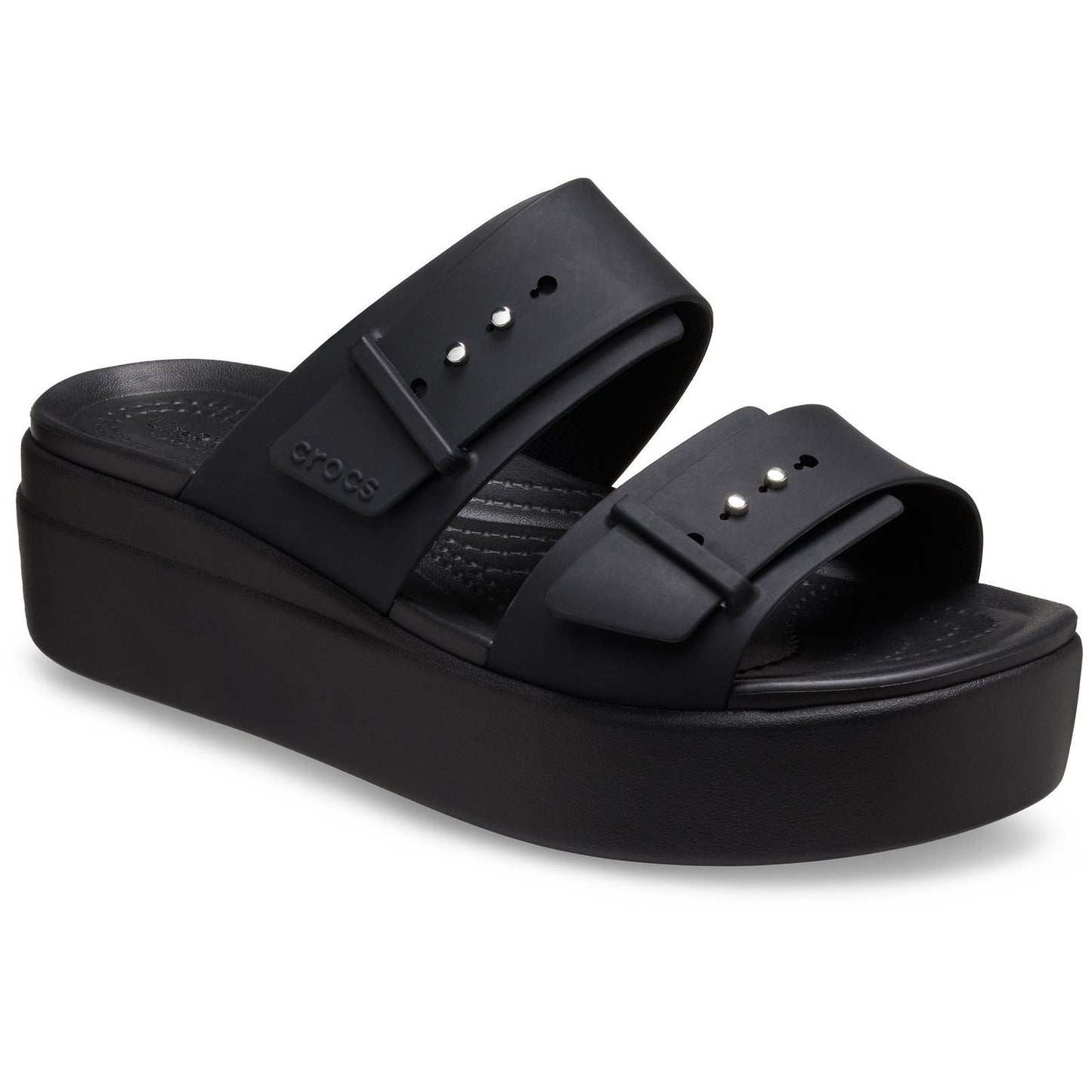 Crocs Women's Brooklyn Sandal Low in Black