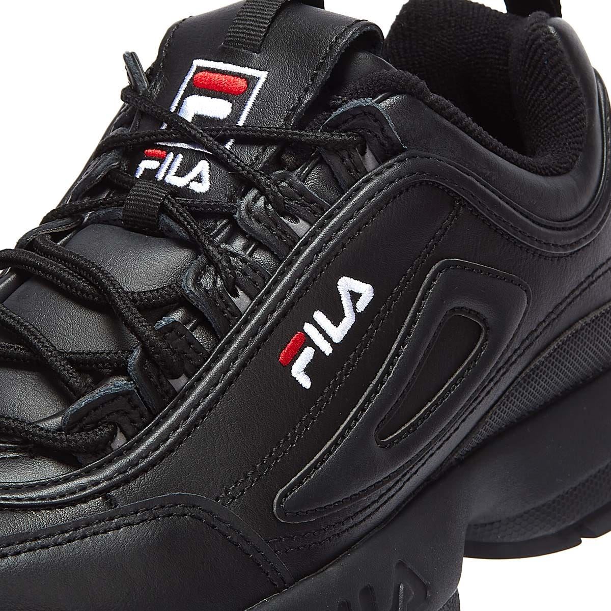 FILA - 5FM00002-14 UN DISRUPTOR II PREMIUM BLACK/WHT/FRED