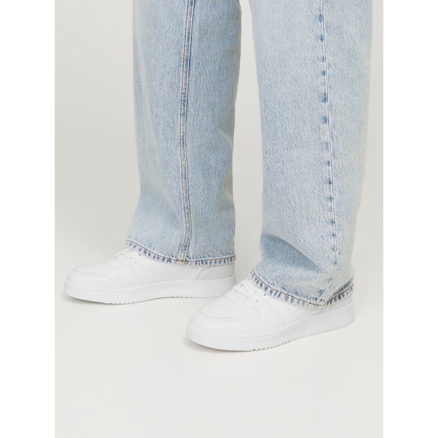 Jack & Jones Ealing Polyurethane Men's White Silver Trainers