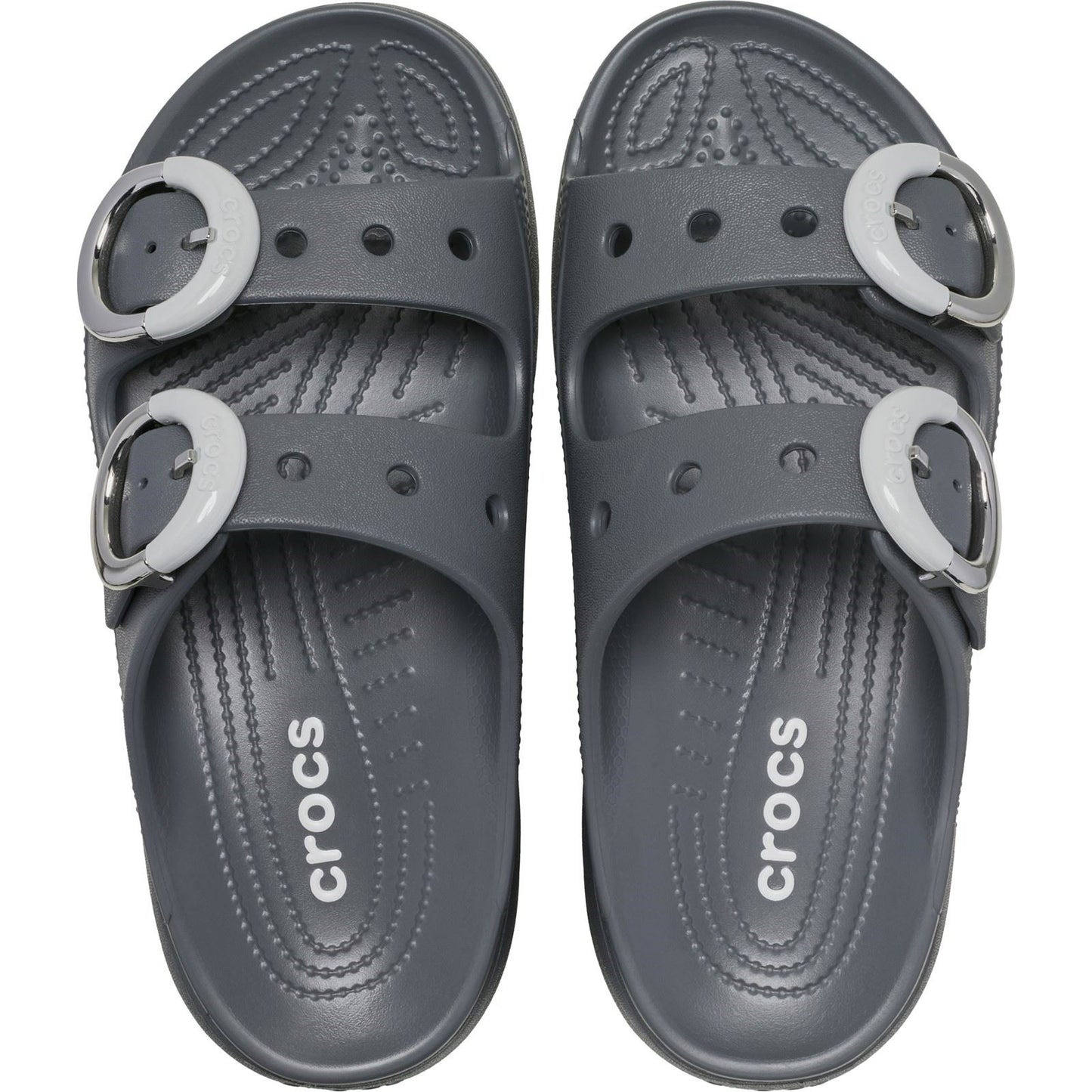 Crocs Saturday Platform Buckle EVA Women's Carbon Sandals