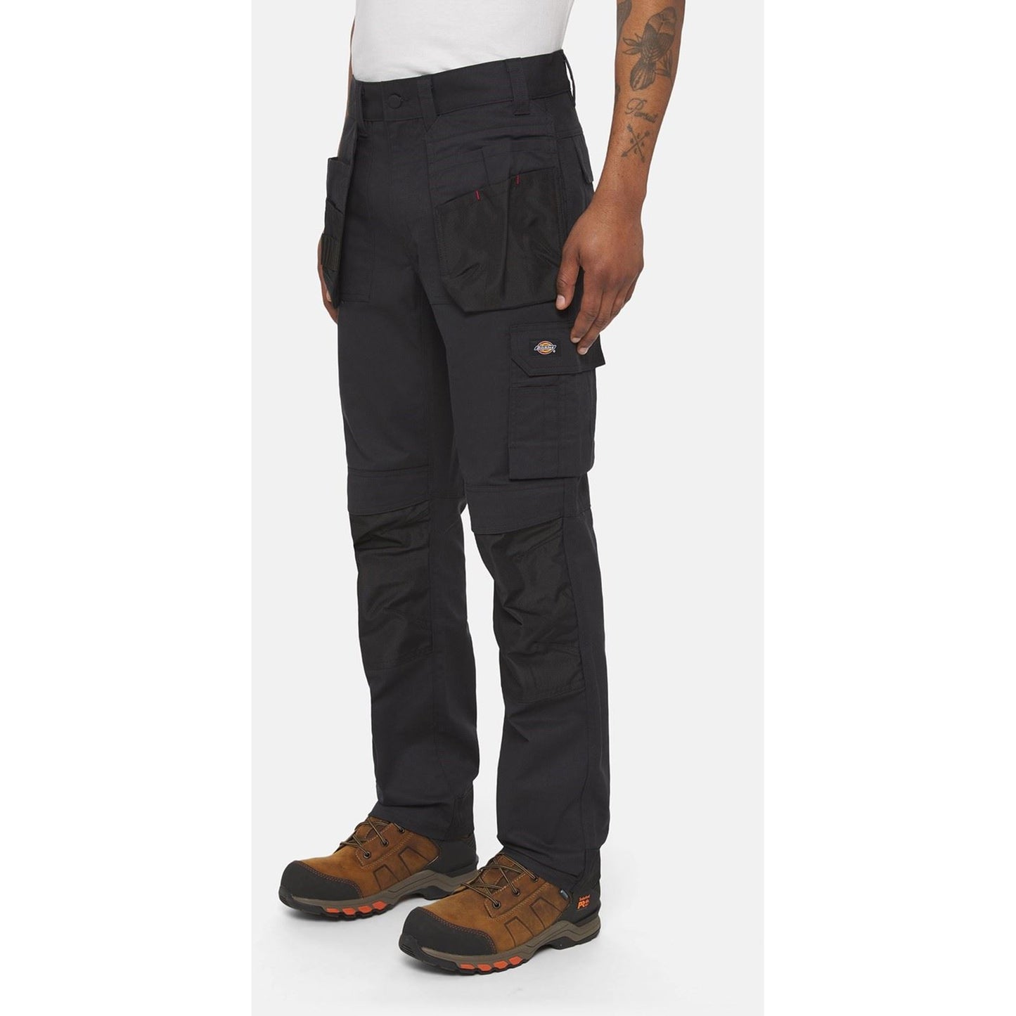 Dickies Men's Multi Pocket Utility Work Pant in Black