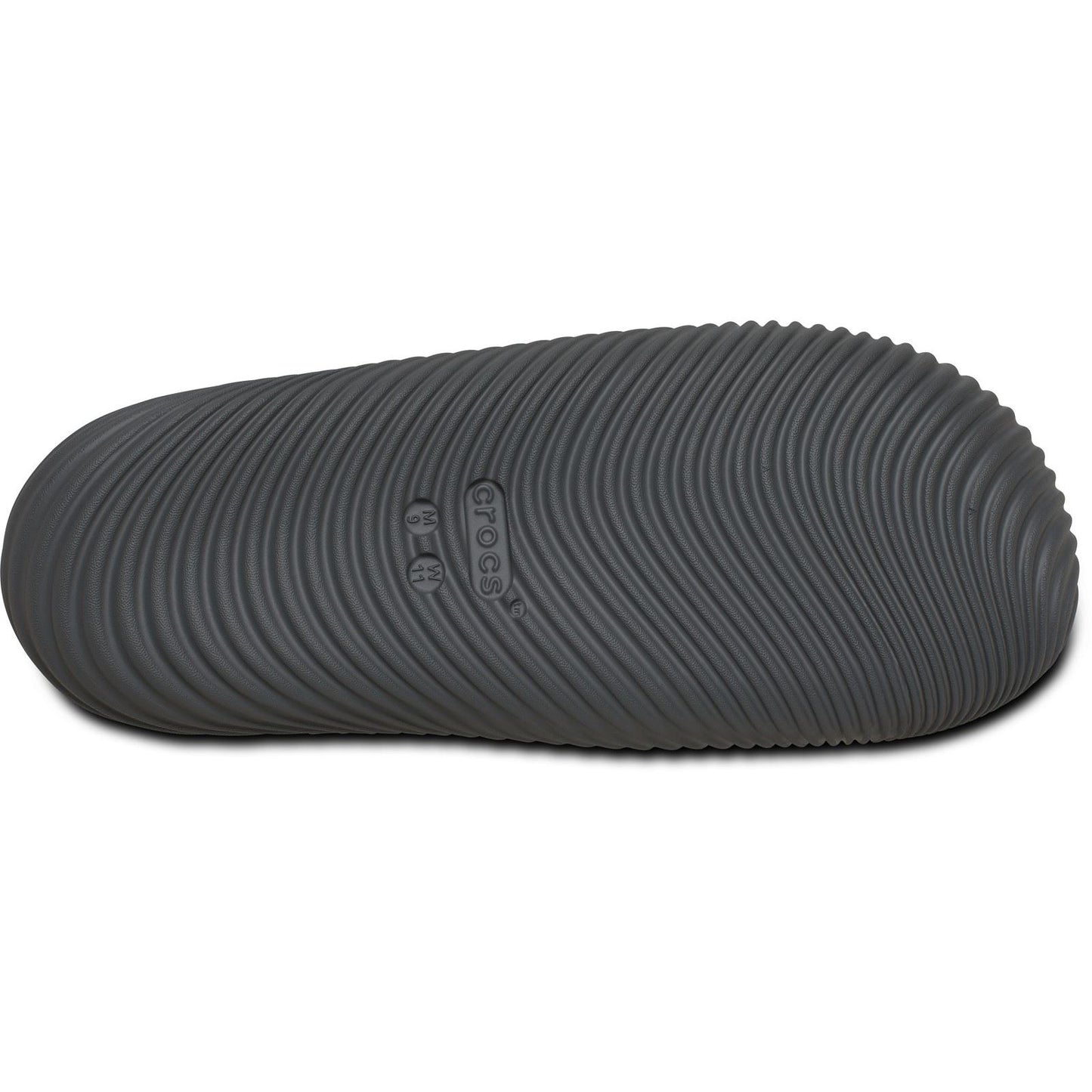 Crocs Mellow Tide Recovery Slide in Slate Grey