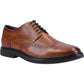 Hush Puppies Kingston Leather Men's Tan Brogues Shoes