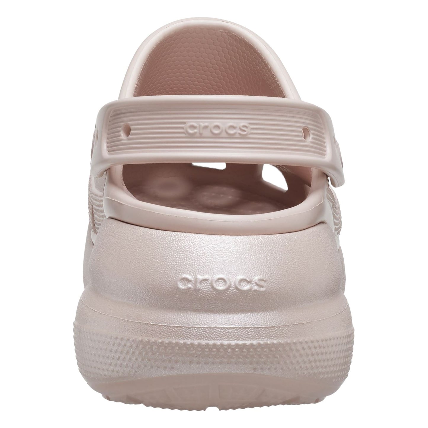 Crocs Unisex Classic Crush Clog in Pink Clay