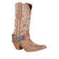 Durango Women's Crush Flag Boot in Brown/Khaki
