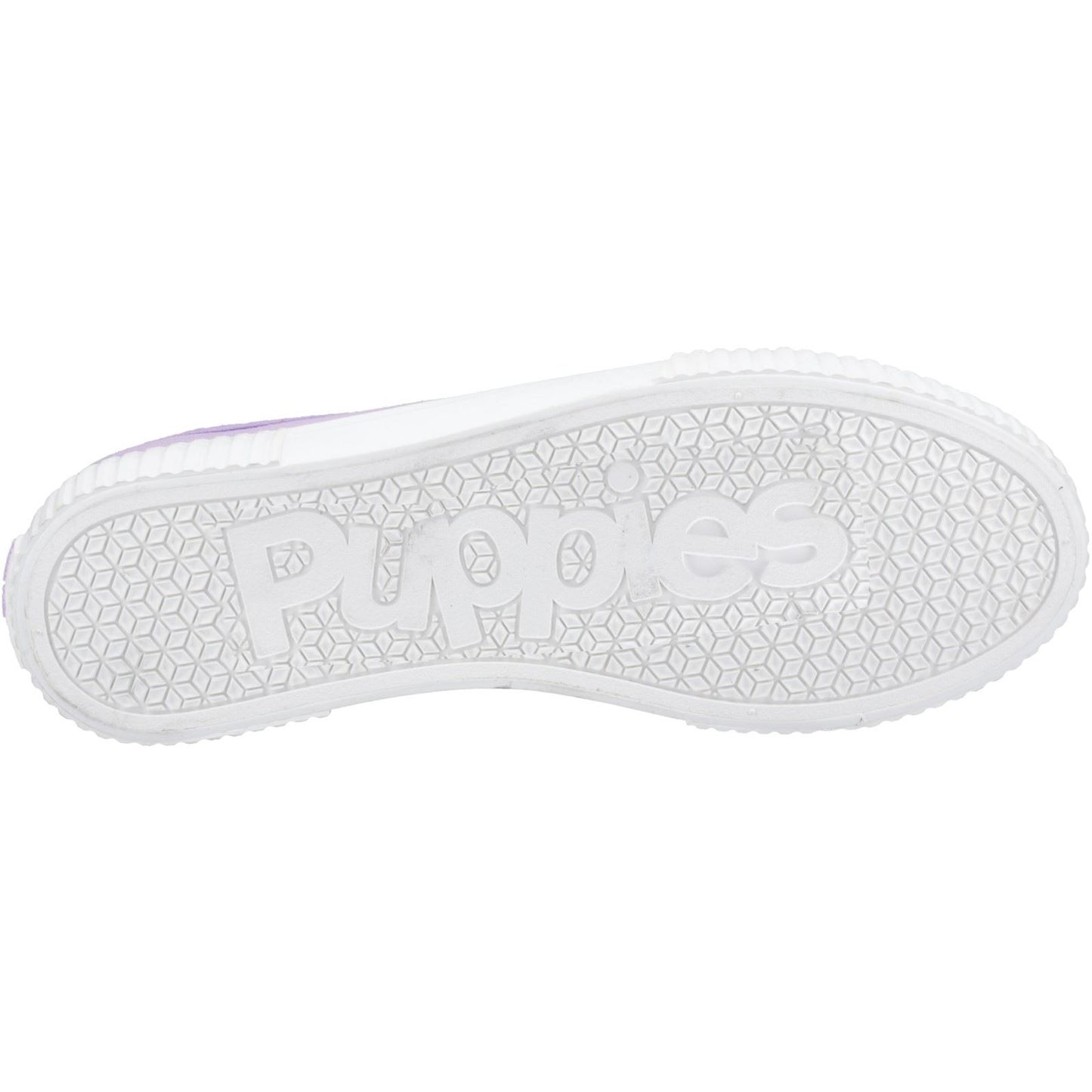 Hush Puppies Freya Canvas Textile Women's Lilac Trainers