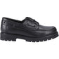 Hush Puppies Lucy Leather Youth Black Shoes