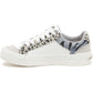 Rocket Dog Cheery Blocked Animal Textile Women's Grey/White Espadrilles
