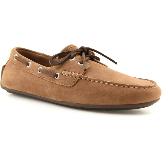 Sperry Orland 2-Eye Driver Leather Men's Tan Boat Shoes
