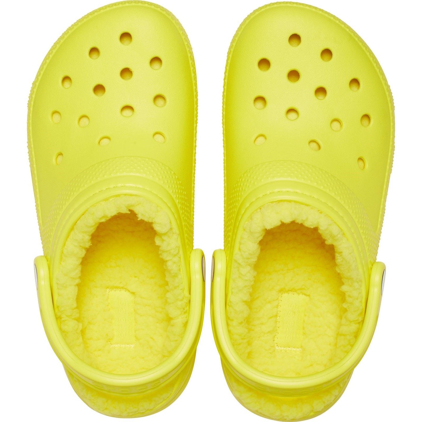 Crocs Men's Classic Lined Clog in Cyber Yellow