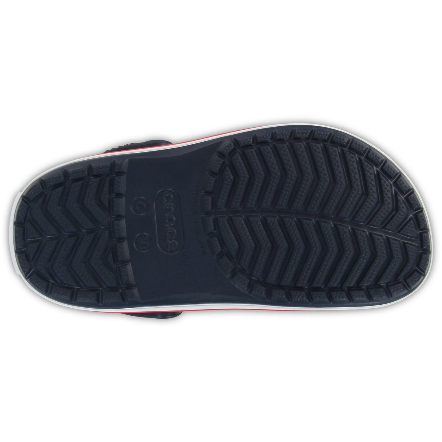 Crocs Crocband Thermoplastic Navy / Red Loafers