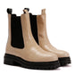 Osprey London The Huckleberry Leather Women's Cream Boots