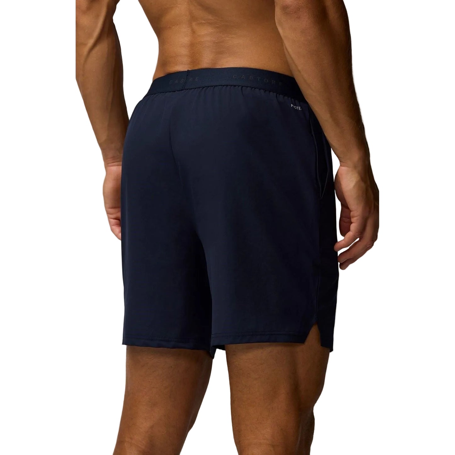Castore Branded Elastic Shorts Polyester Men's Blue Activewear Shorts