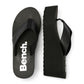 Bench Vacay Women's Black Flip Flops