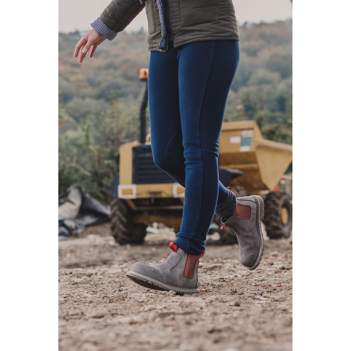 Amblers Safety Women's AS106 Sarah Safety Boot in Grey