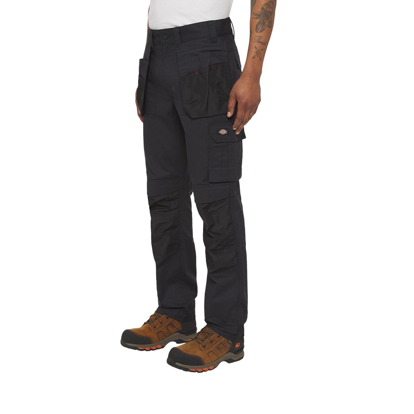 Dickies Men's Multi Pocket Utility Work Pant in Black
