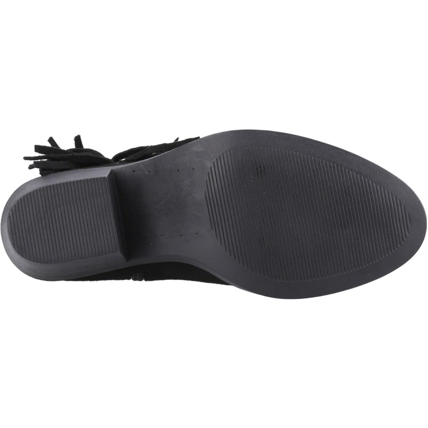 Rocket Dog Yankee Faux Suede Women's Black Heeled Ankle Boots