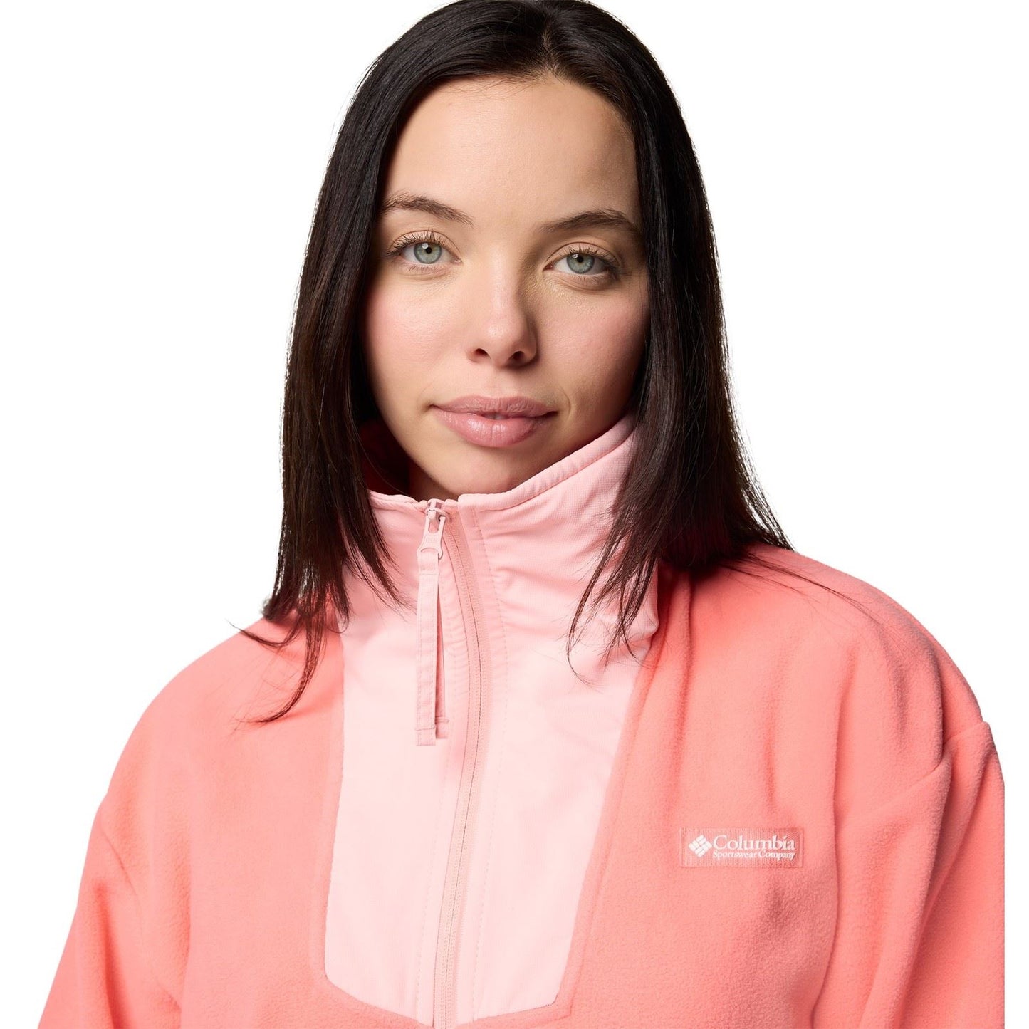 Columbia Sequoia Grove Full Zip Fleece Women's Red Fleece Jackets