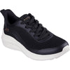 Skechers Women's Bobs Squad Waves Still Wading Trainers in Black